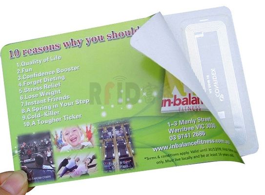 OEM HF RFID Paper Card Offset Printing PVC RFID Tickets 13,5Mhz-14,5Mhz