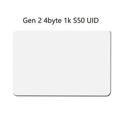 13.56MHz Uid Changeable RFID Card ISO14443A Block 0 Sector Writable / IC Copy Clone