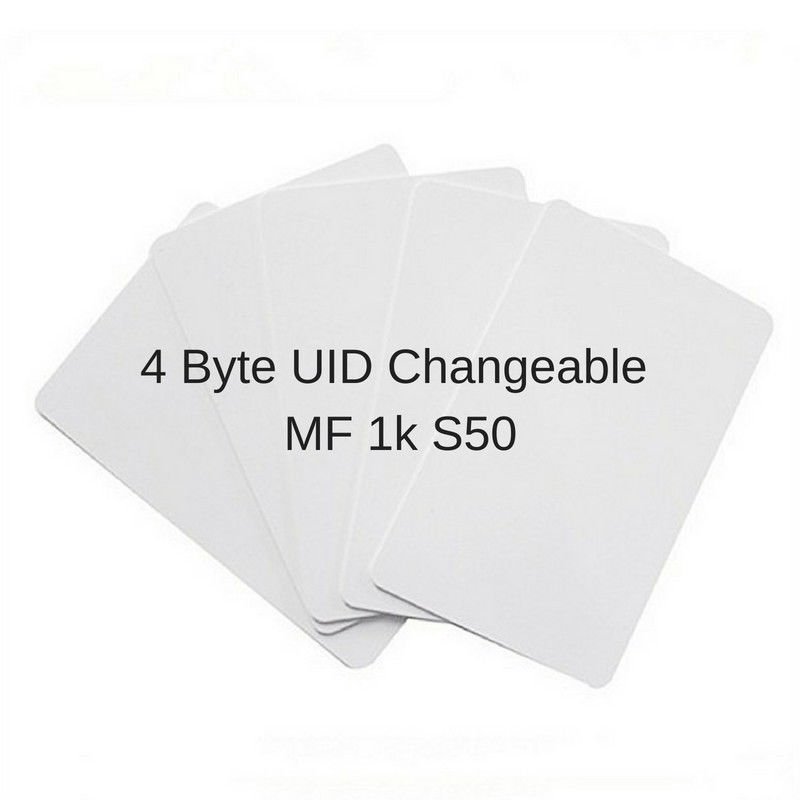 13.56MHz Uid Changeable RFID Card ISO14443A Block 0 Sector Writable / IC Copy Clone