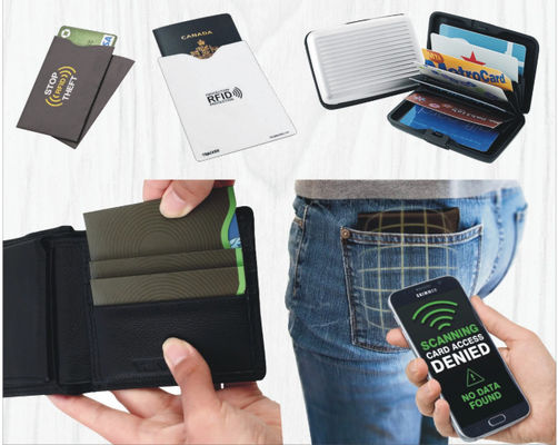 Persoonlijk afdrukken PVC RFID En NFC blokkeringskaart 0.86mm 1.2mm 1.5mm Dikte
