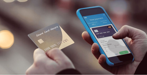 13.56mhz slimme contactloze NFC-kaart met offsetprinting glanzend mat oppervlak