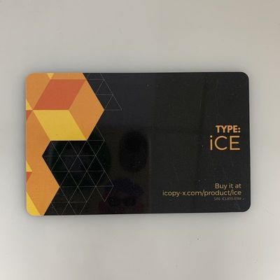 OEM 13.56MHZ UID Veranderbare RFID Smart Card 0,8 mm dik met 4k byte chip