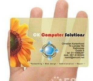 Contactloze beveiligingstoegangscontrole RFID-kaart 2Kbytes met mat of bevroren oppervlak