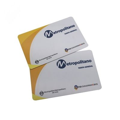 Contactloze beveiligingstoegangscontrole RFID-kaart 2Kbytes met mat of bevroren oppervlak