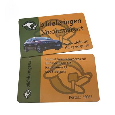 Onity Kaba RFID-sleutelkaarten Glanse Matte Frosted Finish Offset Printing Toegangscontrole