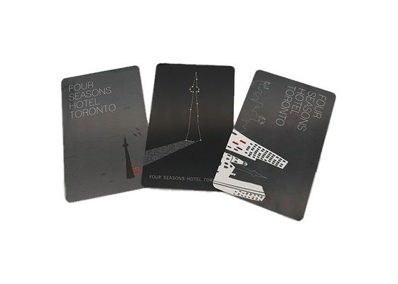 Custom plastic hotel RFID sleutelkaarten lege ID-kaarten deur toegang 0.8mm-0.9mm dik