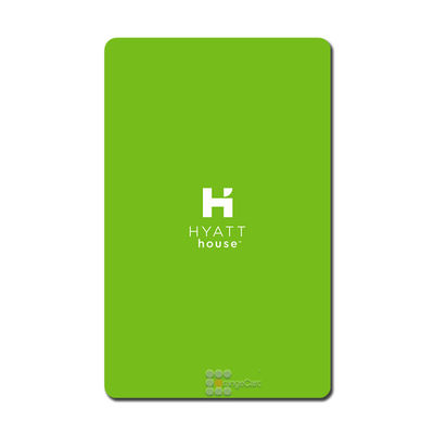 PVC Smart Magnetic Hotel RFID Sleutelkaarten 0,8-0,9 mm Dik voor Toegangscontrole