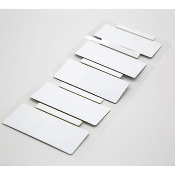 Afdrukbaar Flexibel op metaal UHF RFID-labels 45.0x8.0mm UHF RFID-metalen tag
