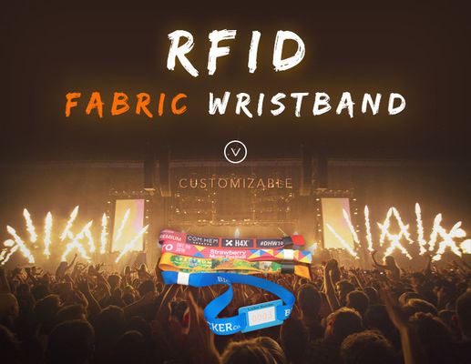 Eenmalig gebruik contactloos NFC RFID polsband RFID armband tag waterdicht