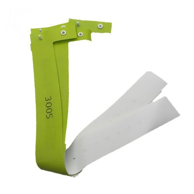 Gepersonaliseerde maat Papier RFID schoenen tags 860MHZ-960MHZ Frequentie voor timing systeem