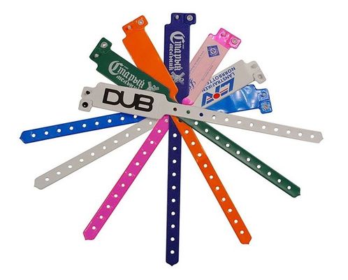 Meerdere kleuren 13,56 Mhz RFID polsband wegwerp plastic ziekenhuis RFID armband