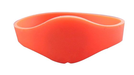 13.56MHz PVC Silicone RFID Access Control Armbanden Hoogtemperatuurweerstand