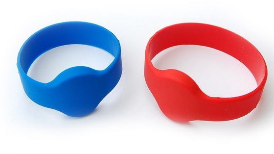 ISO 14443 A 13.56 Mhz RFID polsband Silicone PVC RFID-geactiveerde polsband