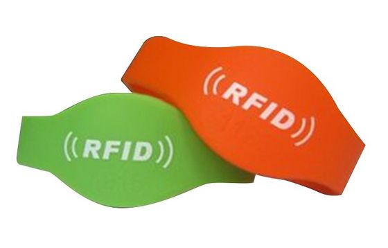 Anti Collision Silicone RFID Chip Armband Voor Persoonlijke Identificatie Lidmaatschapsbeheer