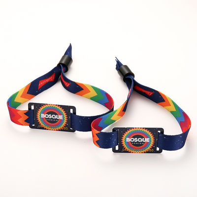 Eenmalige RFID-armband Geweven slimme RFID-armbanden voor hotels en resorts