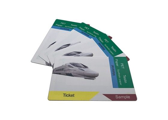 HF RFID papieren evenementtickets op maat gedrukt met Ultualight EV1 chip