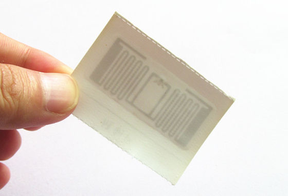 50X35mm Woven UHF RFID Label Tag ISO18000-6C Voor kledingbeheer