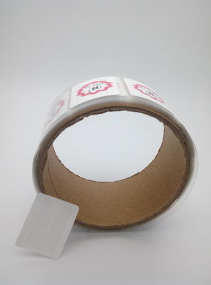 31x25mm Veiligheid Fragiel Papier RFID Sticker ISO14443A Long Range RFID Tags