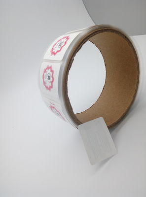 31x25mm Veiligheid Fragiel Papier RFID Sticker ISO14443A Long Range RFID Tags
