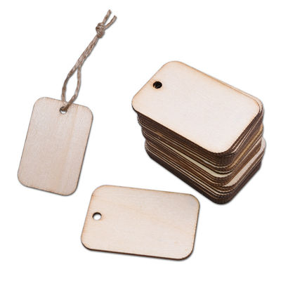 Hout waterdicht RFID-sticker herbruikbaar Smart Tag Offset printing met gegevensopslag