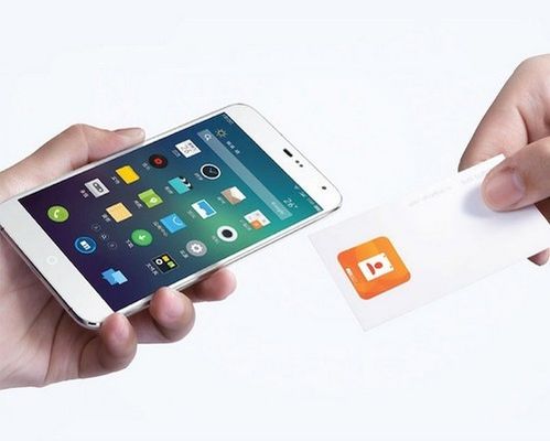 4 Kleur Offset Printing PVC NFC Proximity Card Smart Contactless Card 13,56 MHz