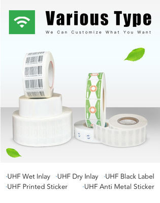 Aanpasbaar afdrukken NFC Smart Label 13.56MHZ NFC Aanpasbare stickers contactloos