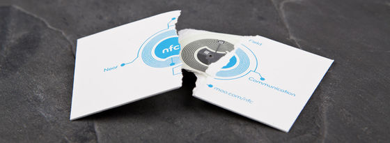 13.56MHz HF NFC Sticker Tag 35x35mm 50x50mm Voor Supply Chain Management