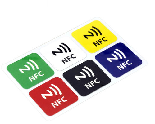 215 213 Chip herschrijfbaar passief NFC tag roll 0.07mm Dikte 13.56mhz