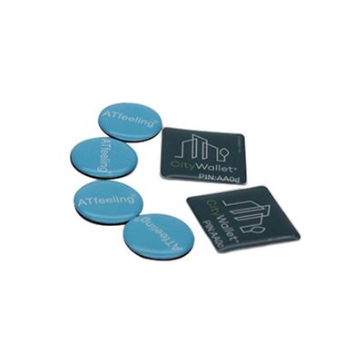 424 DNA NFC Epoxy Tags Printing Stickers Voor telefoontoepassingen en loyaliteitssysteem