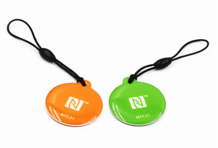 424 DNA NFC Epoxy Tags Printing Stickers Voor telefoontoepassingen en loyaliteitssysteem