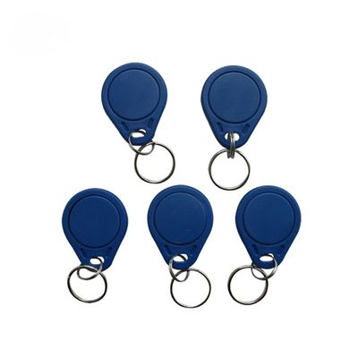ABS-materiaal 13,56 Mhz RFID-sleutelhanger Tag HF RFID-sleutelhanger voor ketenbeheer