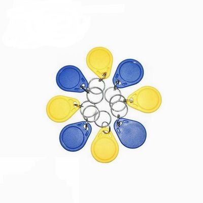 35x35mm Plastic RFID NFC Sleutelhangers Sleutelloos, Toegangscontrole RFID Sleutelhanger