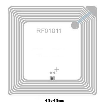 D25mm Droog of nat HF RFID Inlay Tag 13.56MHz ISO 14443A Classic ((R) 1K