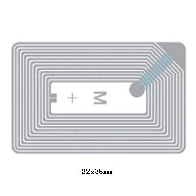 Custom High Frequency Inlay RFID Tag NFC Schrijfbare tags 1-3cm Leerafstand