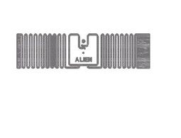 Smart 9.5x70mm Die Cut Grootte UHF RFID Inlay Met Alien H3 Chip Company Logo