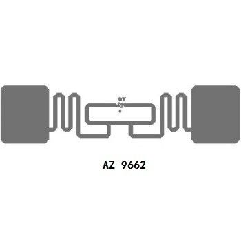 PET H3 AZ 9662 RFID Uhf Label Droog Inlay Wet Inlay Voor ISO18000-6C RFID Tags