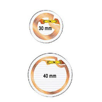 13.56MHz Frequentie HF RFID Smart Tags Ronde Multi Detection SLI-naleving