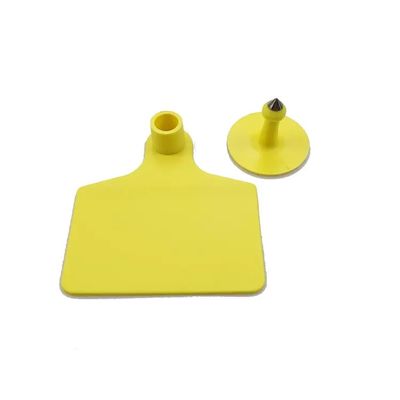 70x80mm 104x74mm UHF dierlijke RFID-oortekens TPU-materiaal voor veebewaking