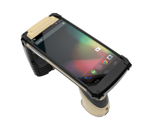 UHF Frequency Handheld RFID Card Reader Draagbare Reader Writer IP65 Android 7.0