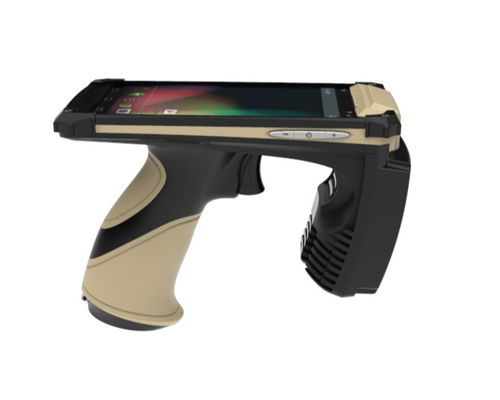 UHF Frequency Handheld RFID Card Reader Draagbare Reader Writer IP65 Android 7.0